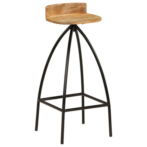Rustika Rowe -  Bar Set 5 Pieces Solid Mango Wood